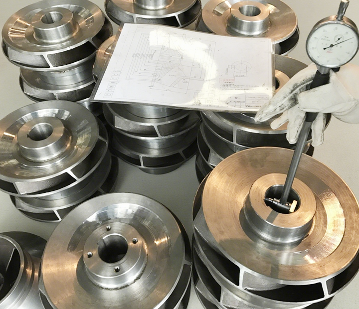 精密泵叶轮质量检测作业