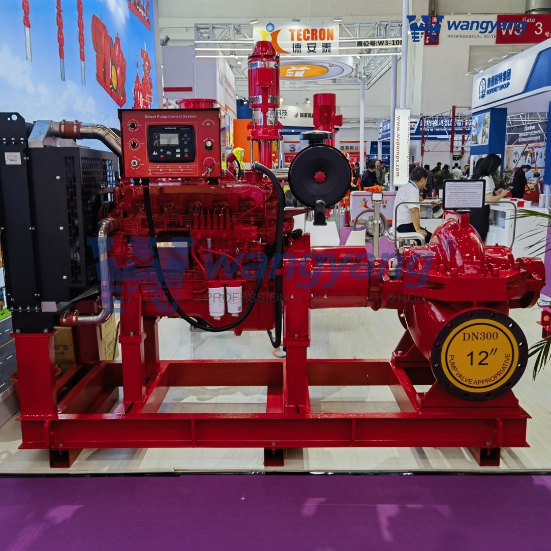 柴油机驱动的分体式消防泵