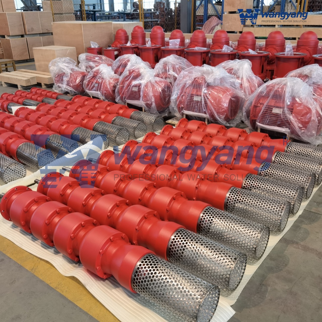 VSS电机驱动的立式涡轮消防泵