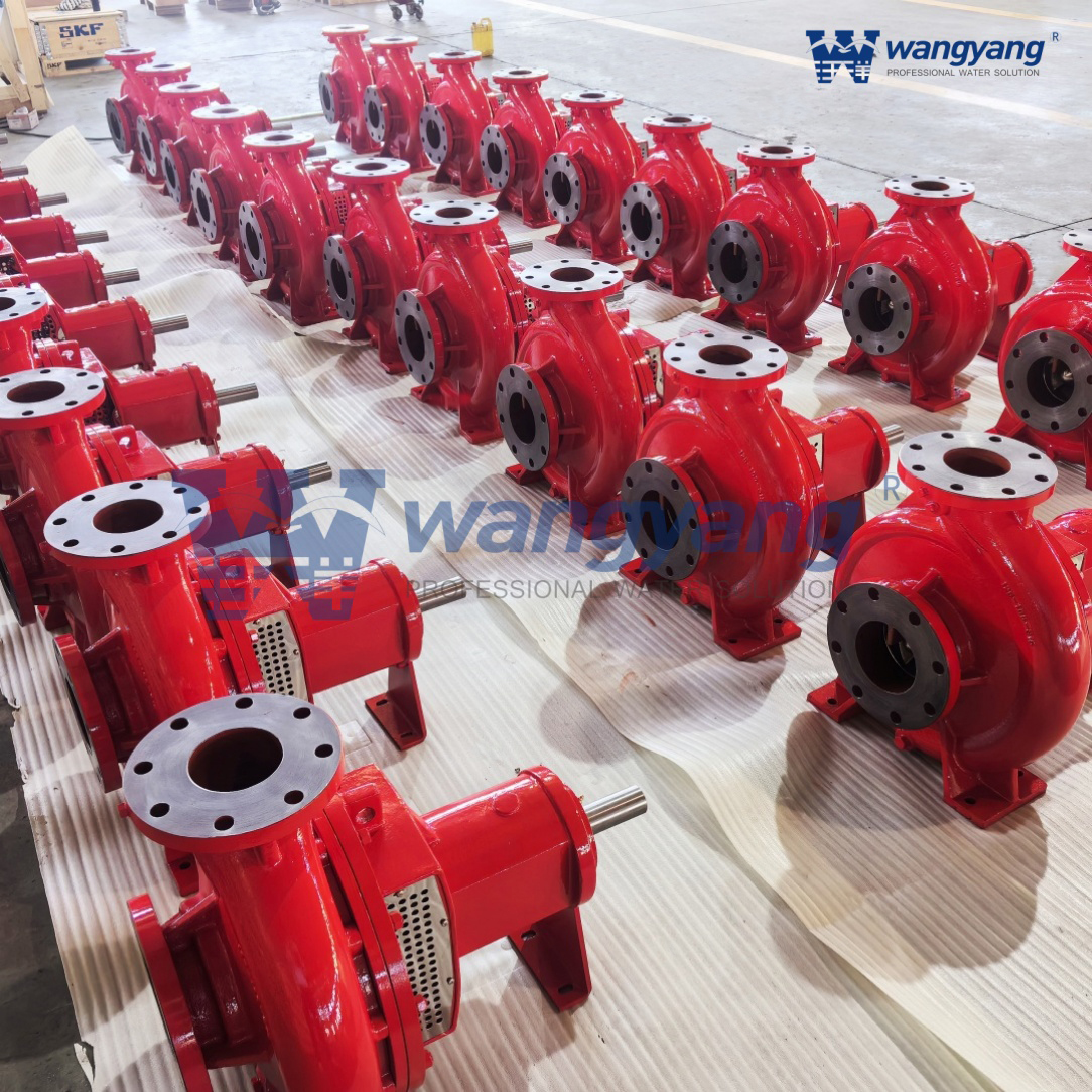 柴油机驱动端吸消防泵