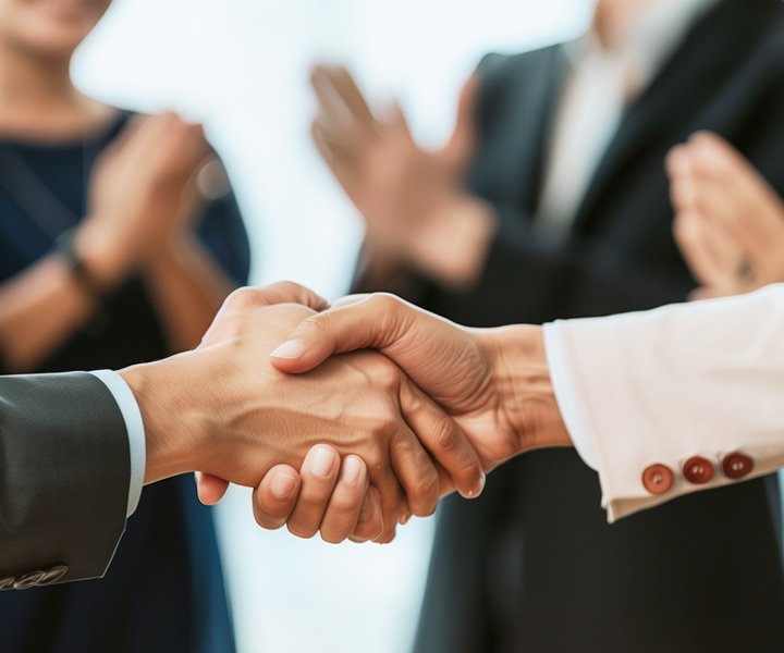 专业泵服务协议握手