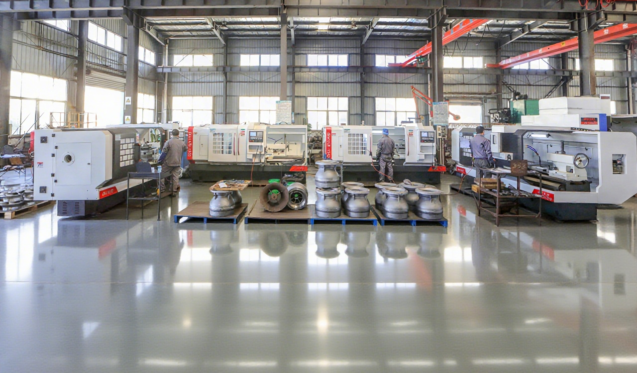 Industrial Pump Components Production Center