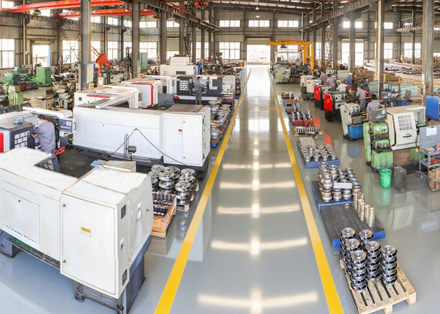 工业泵制造生产线