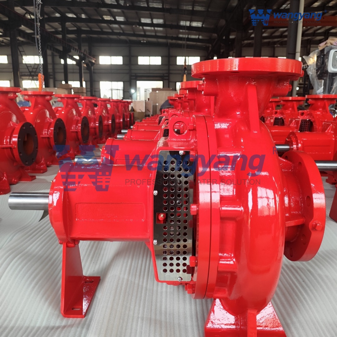 柴油机驱动端吸消防泵