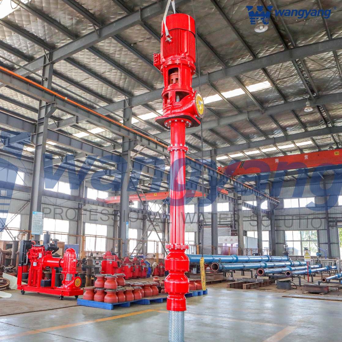 VSS电机驱动的立式涡轮消防泵