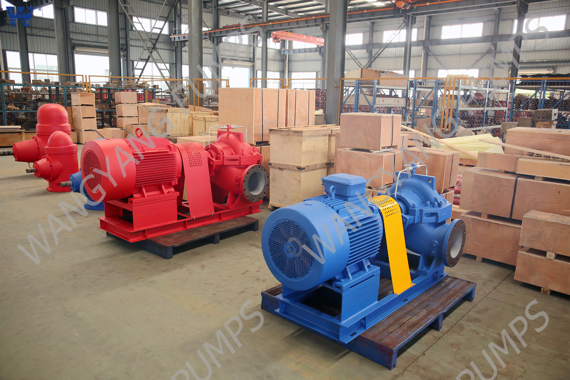 单级双吸中开泵